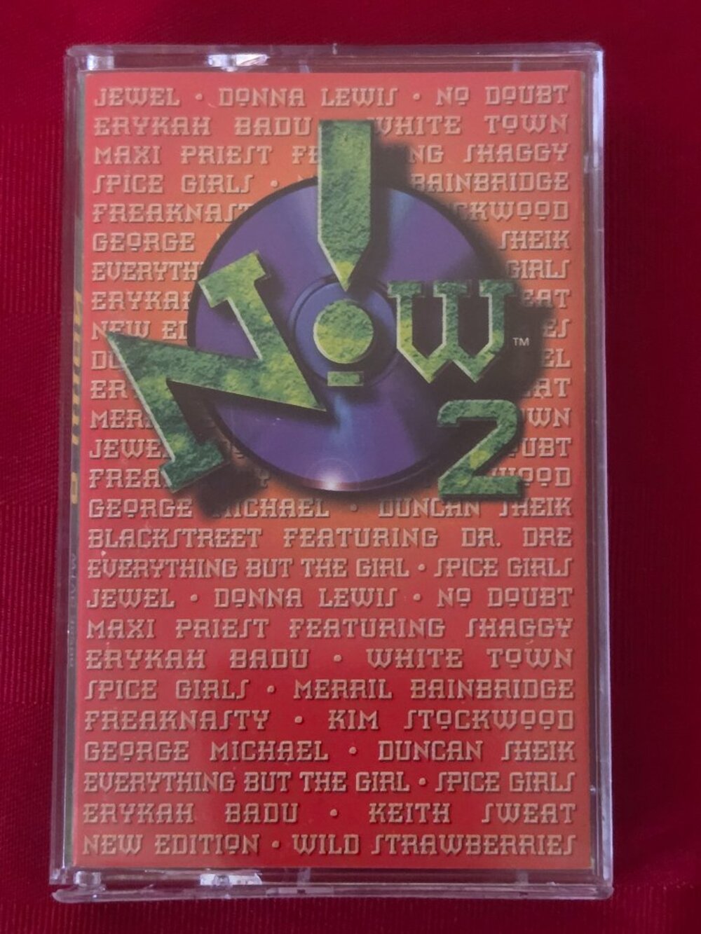 1997 CANADIAN EDITION OF NOW 2, DANCE MUSIC CASSETTE!!!